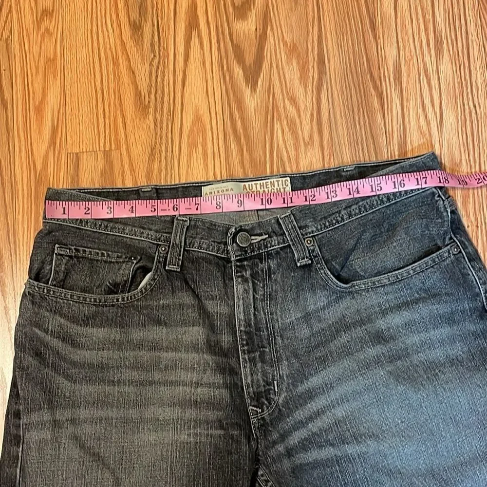 Arizona Men’s Authentic Straight Cotton Jeans,  36 x 32